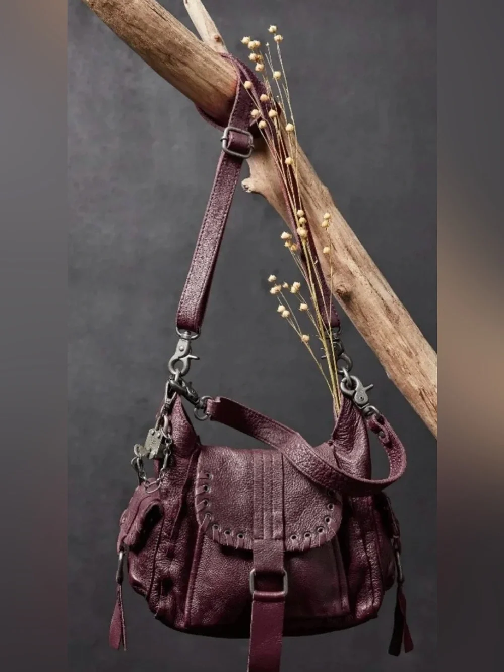 Free People We the Free Baby Leigh Distressed Tote